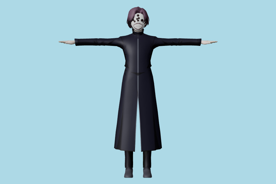 Tokyo Ghoul Re Birth - Karren von Rosewald 3d model