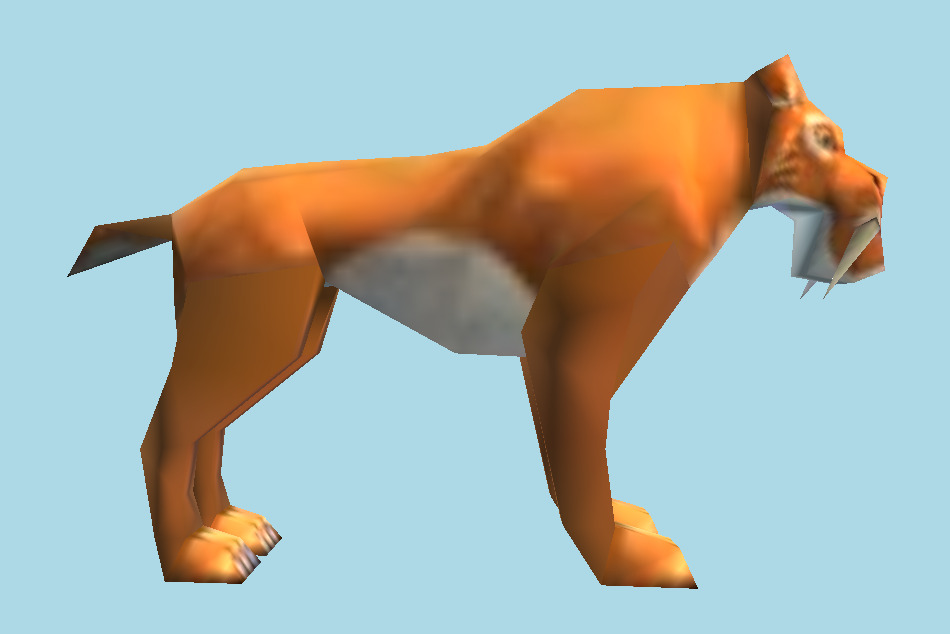 Ice Age: The Meltdown Diego 3d model