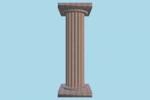 Column Pedestal pillar, column, statue, art, stone, marble