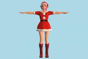Santa Claus Girl Tekken7-Alisa
