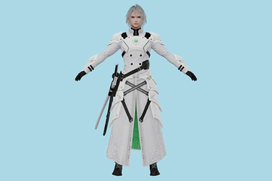 Final Fantasy Ever Crisis - FFVII Sephiroth (Lethal Style) 3d model