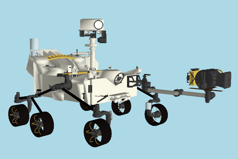 NASA Rover 3d model