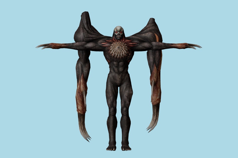 Resident Evil: Chronicles - RE William Birkin 4 3d model
