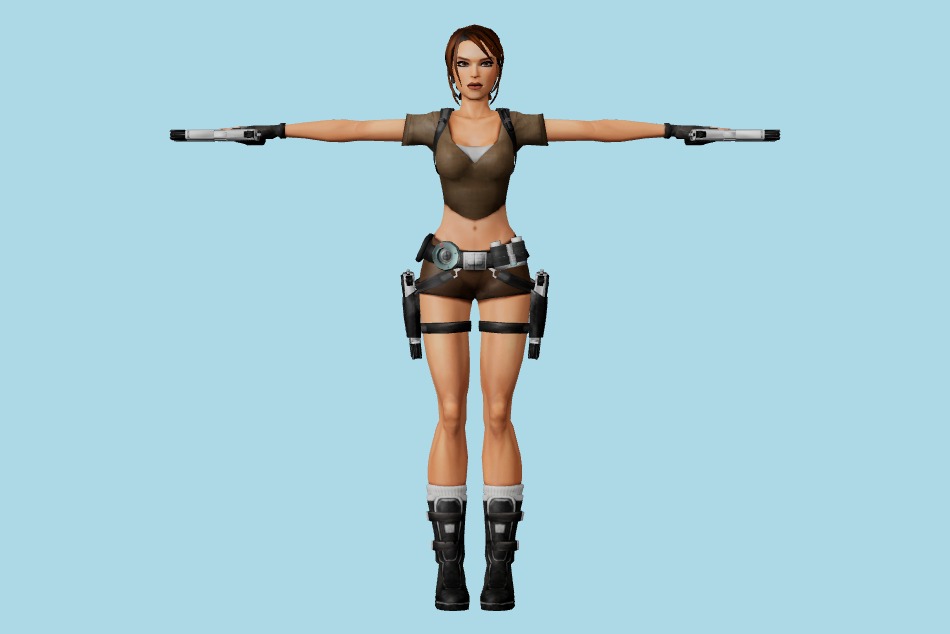 Tomb Raider 7: Lara Croft Legend 3d model