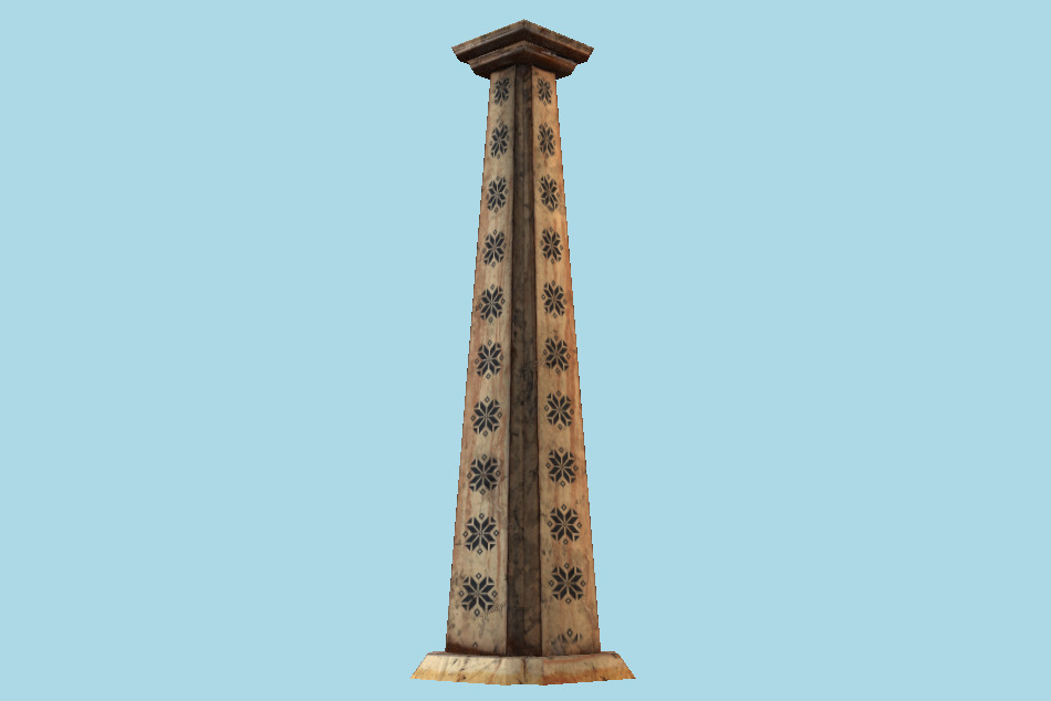 Column 3d model