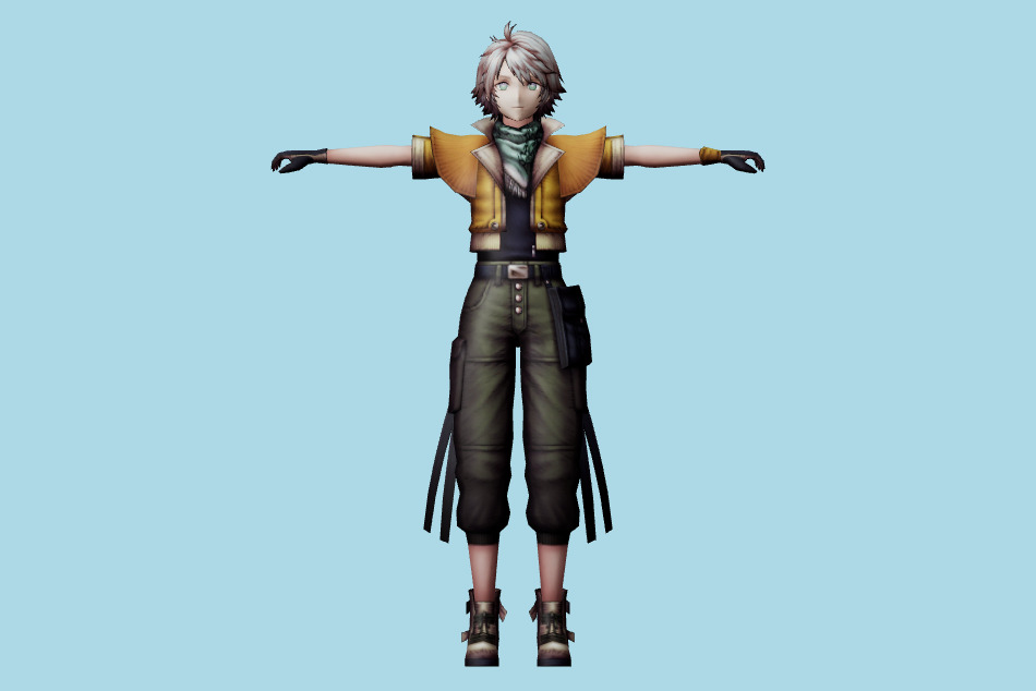 War of the Visions Final Fantasy Brave Exvius - Hope 3d model