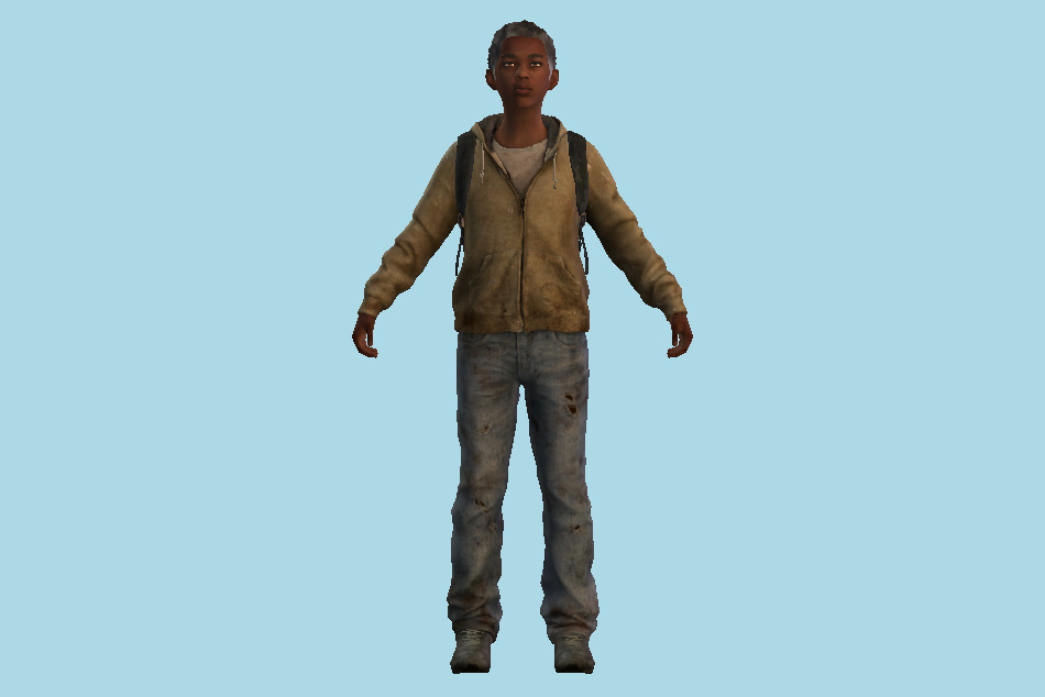 The Last Of Us - TLOU Sam Boy 3d model