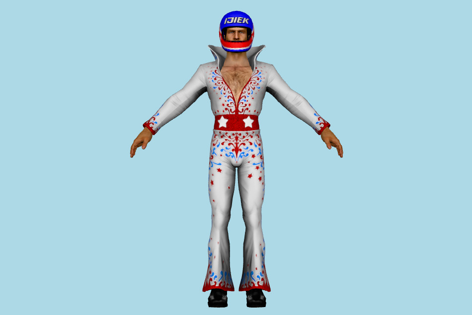 Chuck Greene (American Showman) 3d model
