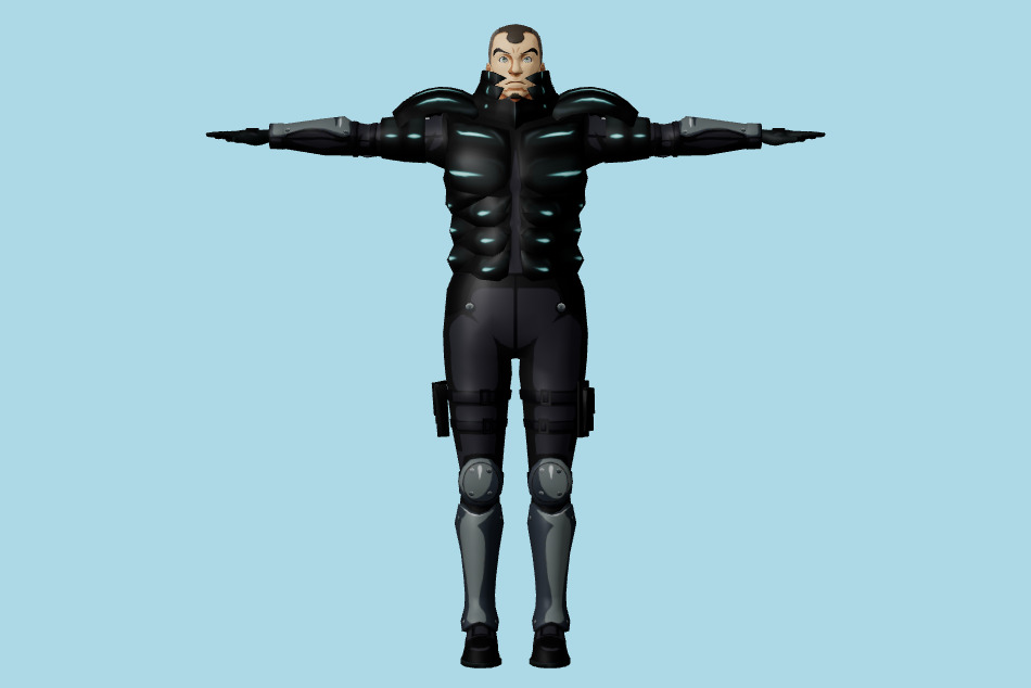 Tokyo Ghoul Re Birth - Yukinori Shinohara 3d model