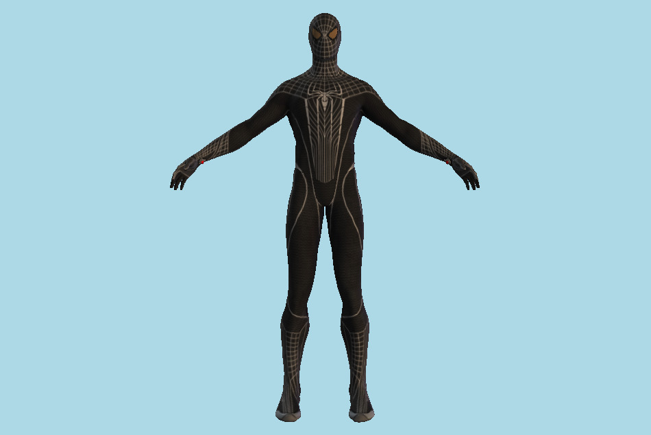 Spider-Man Black Suit 3d model