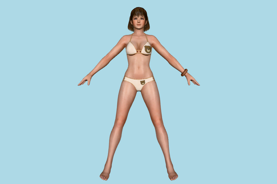 Dead or Alive 5 - DOA5LR Delicious Girls 3d model