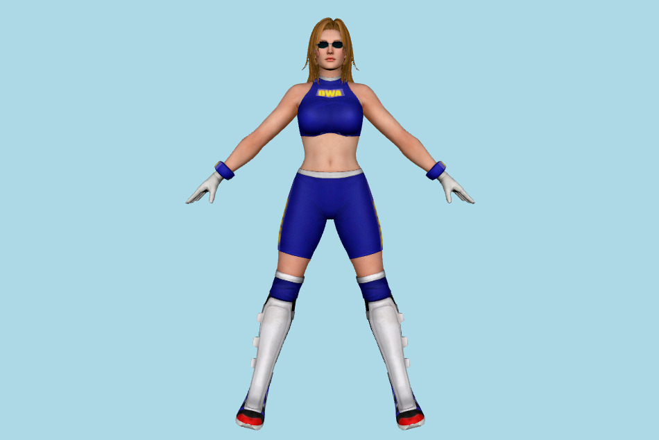 Dead-or-Alive Tina 3d model