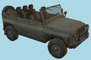 UAZ 469B Car jeep, car, vehicle, transport, carriage, 4x4, military, buggy, Russian, Soviet