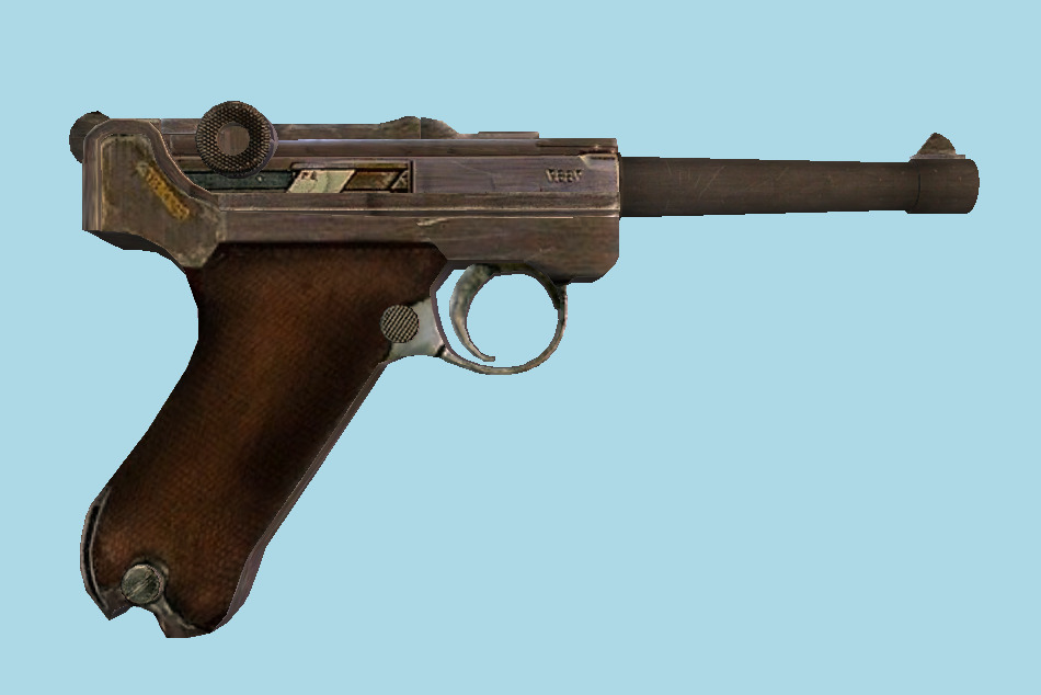 Luger Pistol 3d model