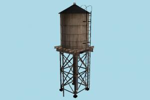 Water Tank tower, water, barrel, roof, brooklyn, tank, street, object