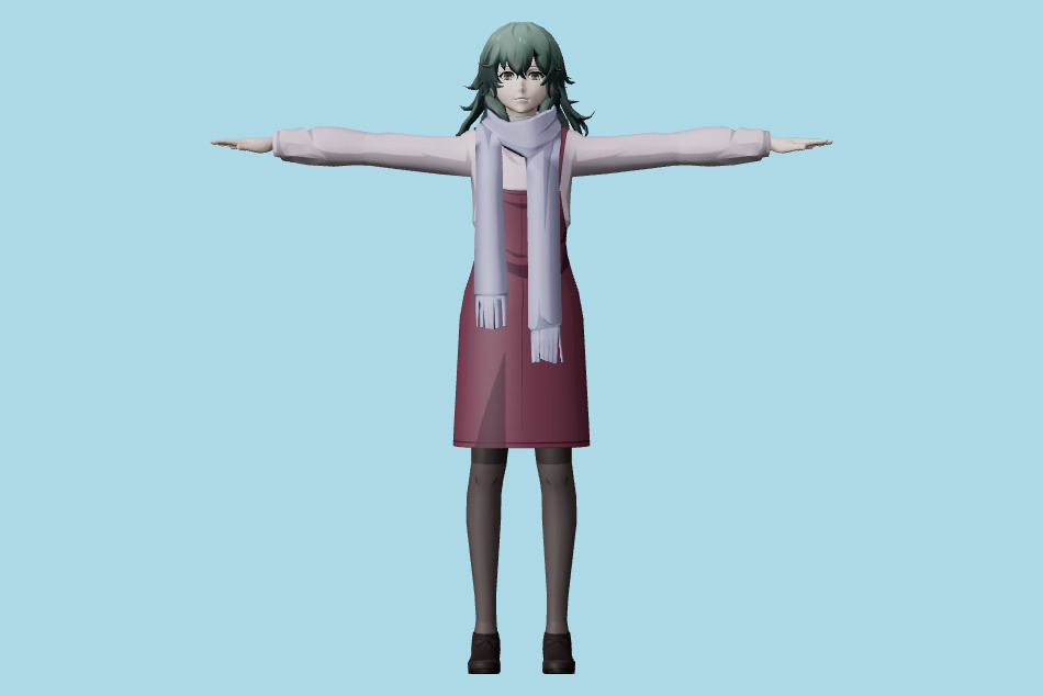 Tokyo Ghoul Re Birth - Eto Casual 3d model
