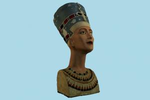 Nefertiti Nefertiti, egypt, egyptian, statue, sculpture, art, stone, marble, archeology