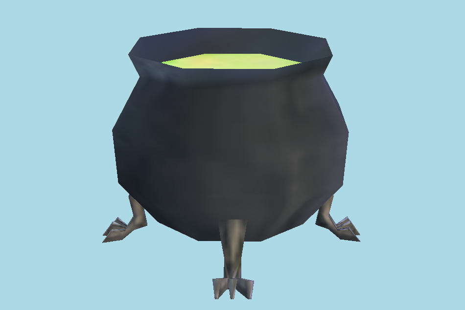 Scooby-Doo! Night of 100 Frights The Witch Pot 3d model