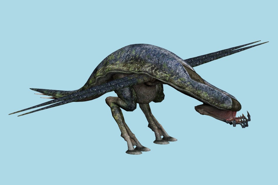 Resident Evil: Chronicles - Hidalgo Blue 3d model