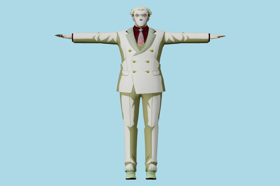 Tokyo Ghoul Re Birth - Yakumo Oomori 3d model