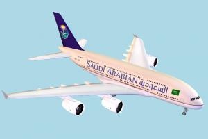 Airplane airbus, airliner, plane, airplane, aircraft, air, liner, craft, saudi, vessel