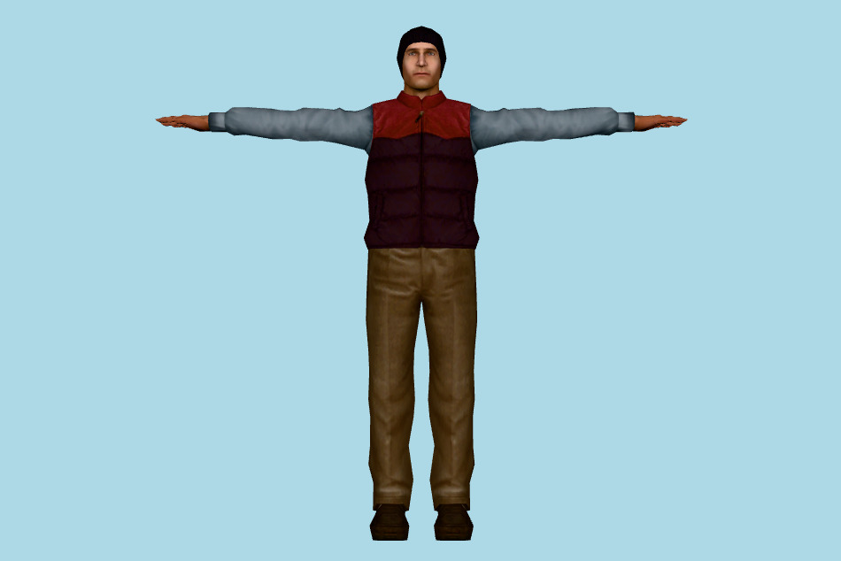 Urban Man 3d model