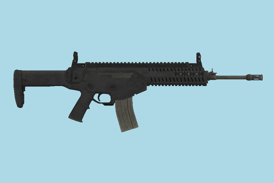 AR160 Weapon 3d model