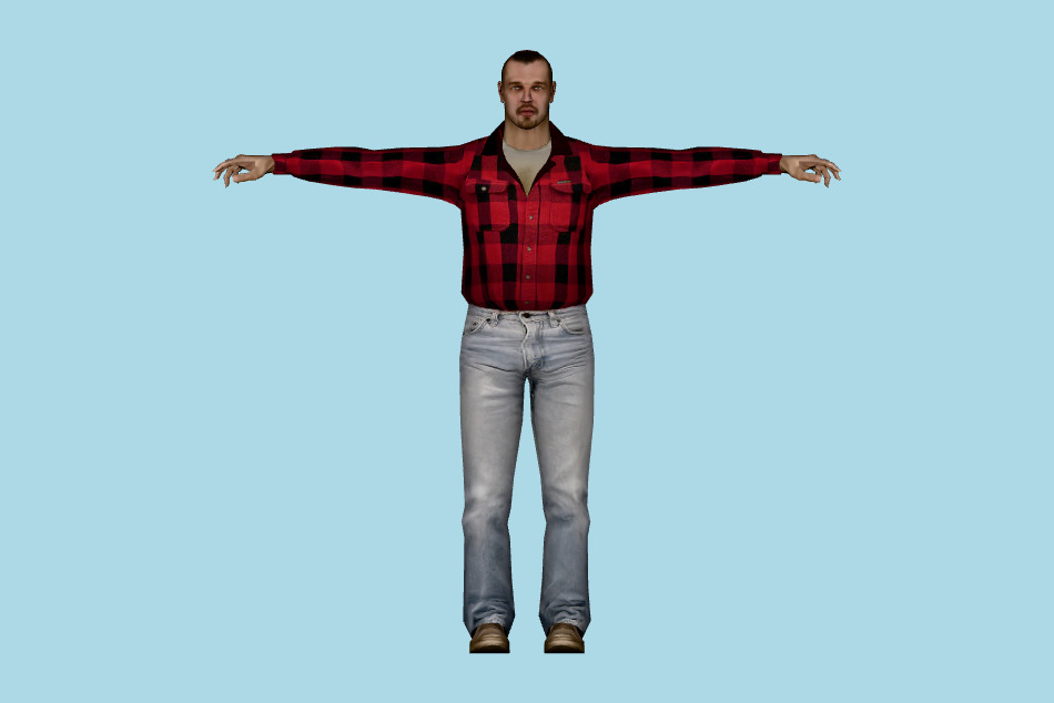 Urban Man 3d model