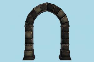 Gate gate, door, entry, structure, wall, dungeon