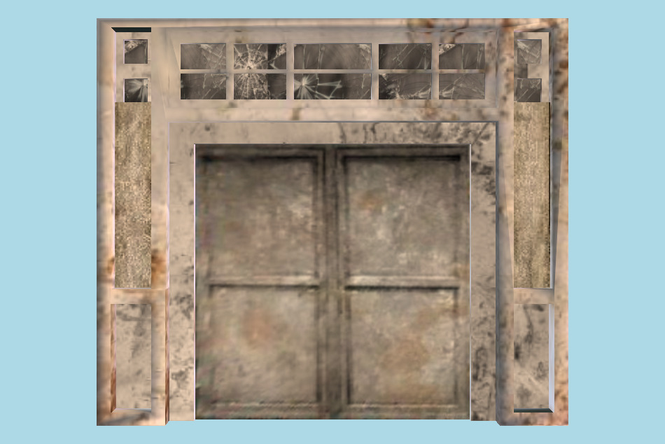 Asylum Door 3d model
