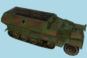 Coffin Car Low-poly coffin, death, truck, vehicle, car, carriage, wagon, military, military-car, military-truck, low-poly