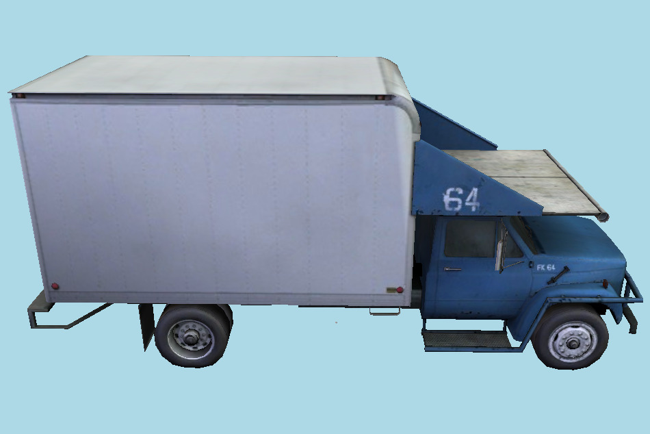 Airport Catering Truck 3d model