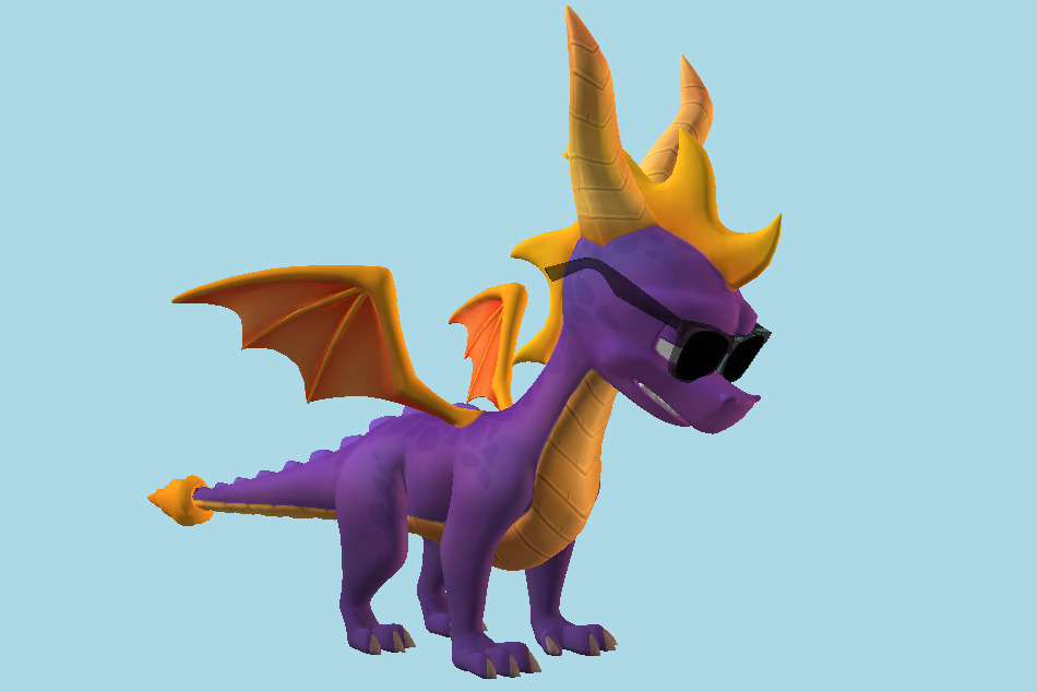 Spyro the Dragon Reignited Trilogy 3d model