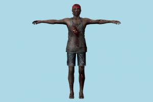 Male Zombie 2 Zombie