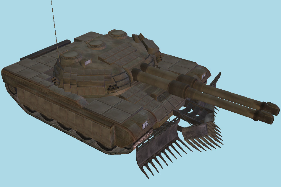 BlackOps 2 Kravchenko`s Tank 3d model