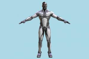 Cyborg marvel, super, hero, man, male, people, human, character, robot