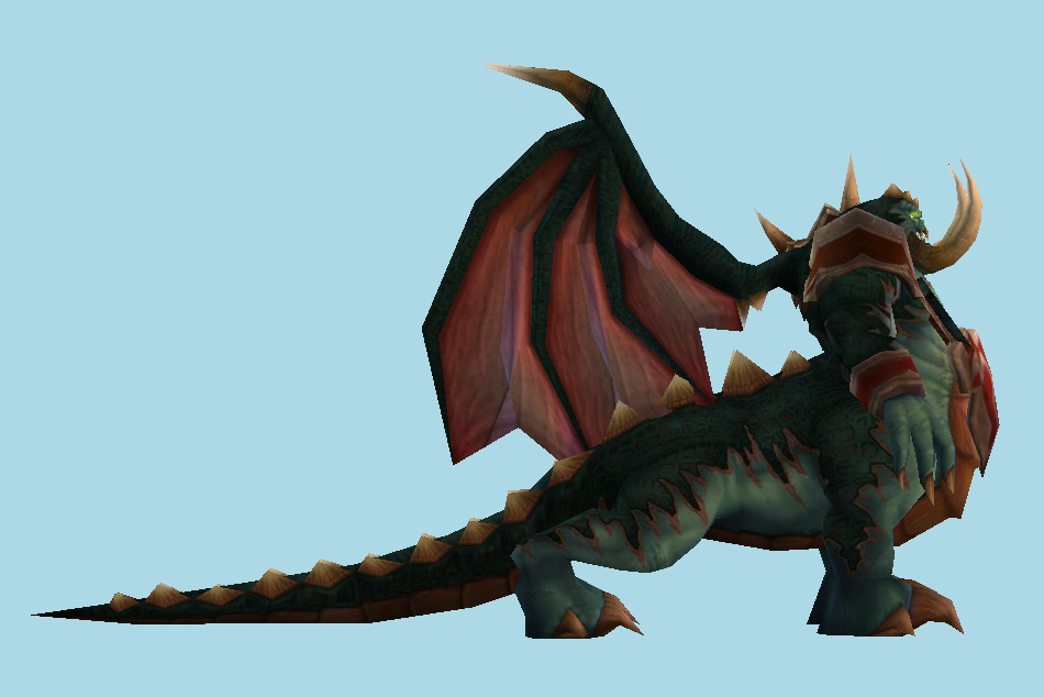 Magtheridon Dragon Monster 3d model
