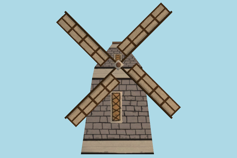 LittleBigPlanet Karting Medieval Windmill 3d model