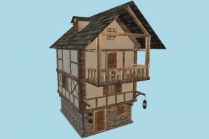 Barrack House house, home, building, large, wooden, build, apartment, flat, residence, domicile, structure