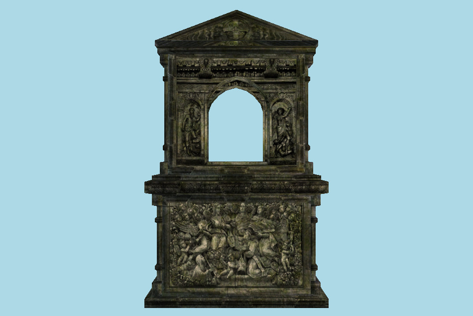 Tomb 3d model