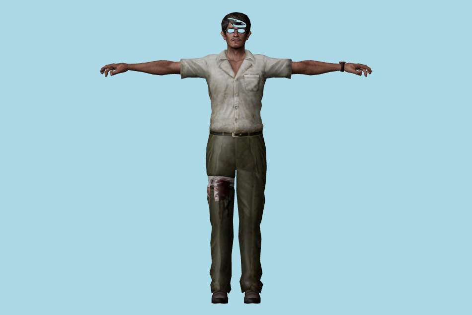 Resident Evil: Chronicles - Characters Pack 3d model
