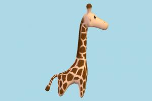 Giraffe giraffe, animal, animals, cartoon