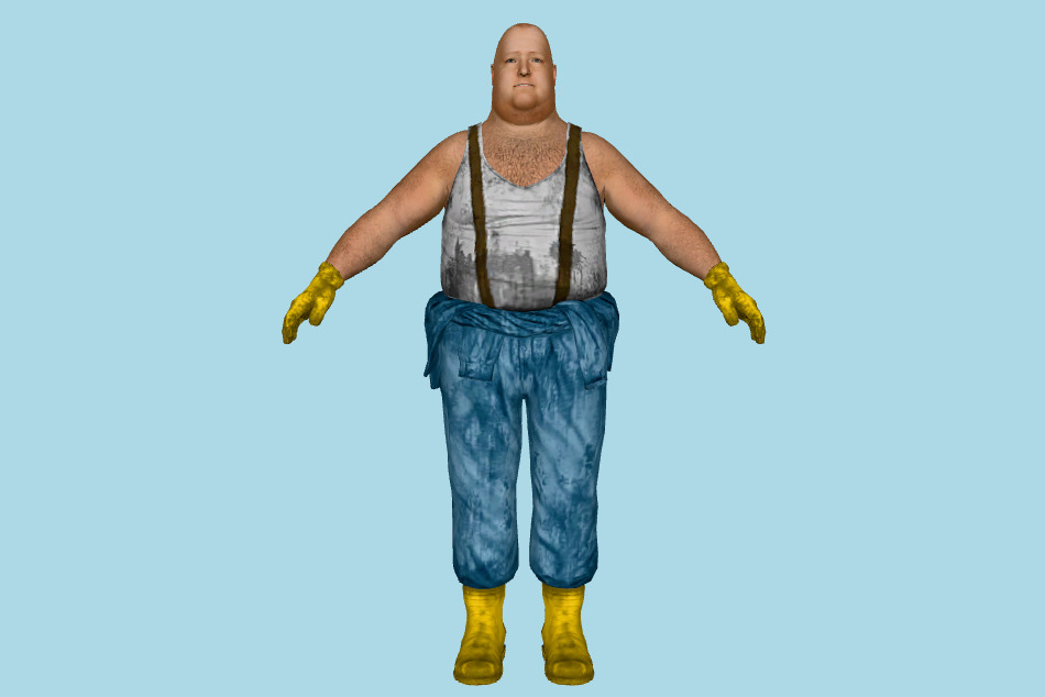 Theodore Ted Smith 3d model