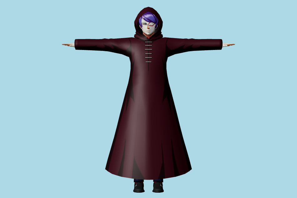 Tokyo Ghoul Re Birth - Shuu Tsukiyama 3d model