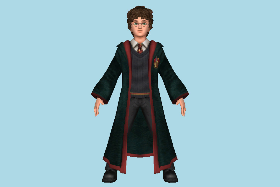 Harry Potter Young 3d model