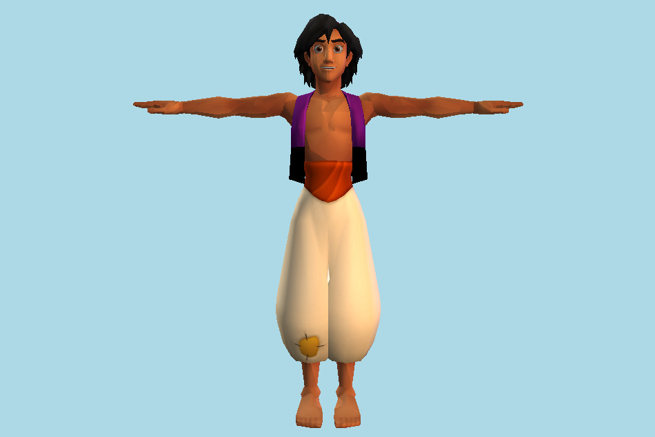 Aladdin 3D Model
