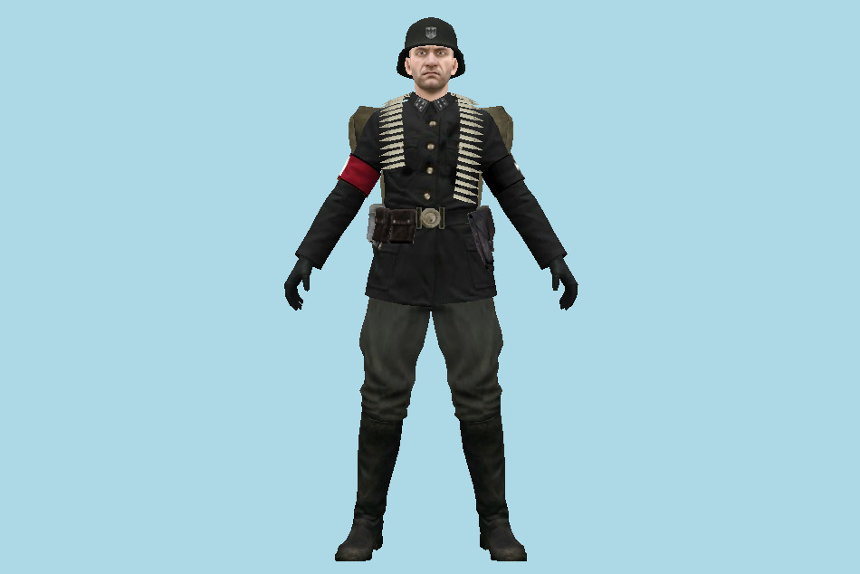 Nazi Soldiers 2 3d model