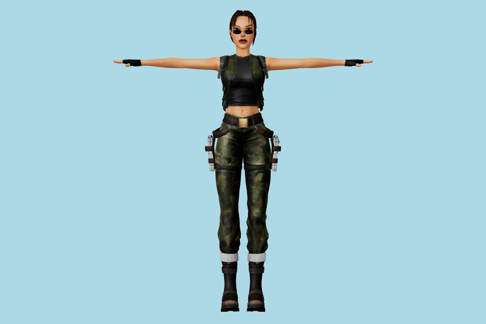 Tomb Raider VI Remastered - Lara Croft  3d model