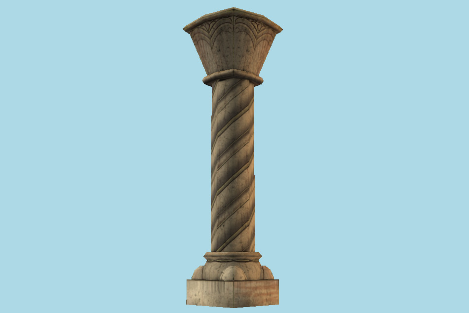 Column 3d model