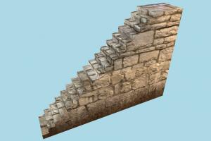 Wall Stairs stair, stronghold, castle, tower, build, structure